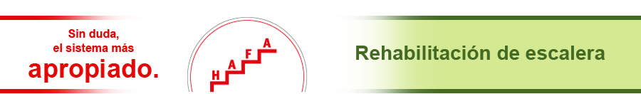 Sin duda, el sistema más apropiado. - HAFA-Treppen® - Rehabilitación de escalera