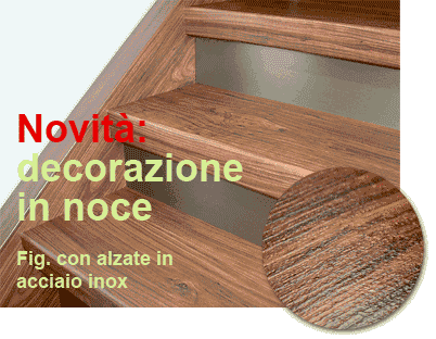 Novità: decorazione in noce.
